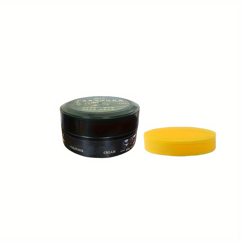 Charm qoʻllanma uchun charm uchun krema, avtomobil oʻrindiqlari, sumkalar, limon aromati, oziqlantiruvchi ta'mirlash