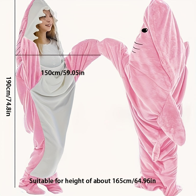 Hooded Blanket Jumpsuit for Adults Super Soft Flannel Cozy Lounge Wear