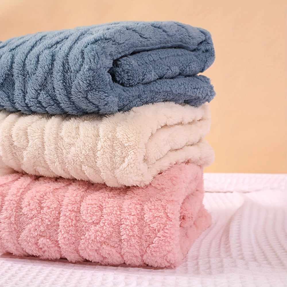 Мягкий дышащий плед-одеяло для новорожденных с полосками, мягкий и вязаный, розовый, синий, белый