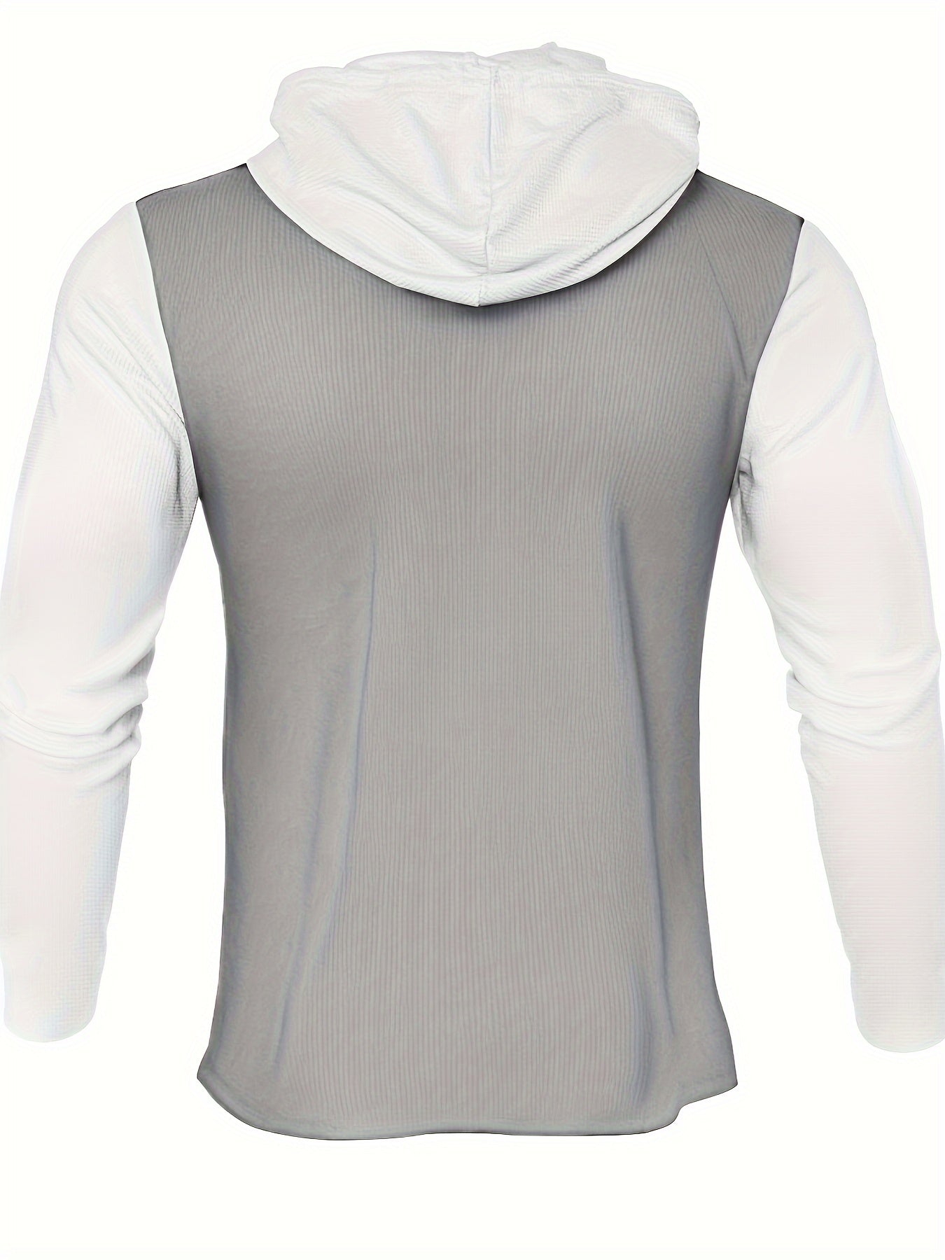 Erkaklar uchun chiziqli qarama-qarshi rangdagi uzun yengli kostyum, ochiq havoda sport uchun