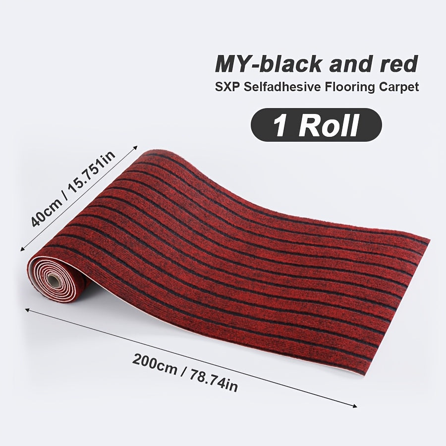 Self-Adhesive Carpet Tiles 5mm Thick Roll for Home Use in Multiple Sizes