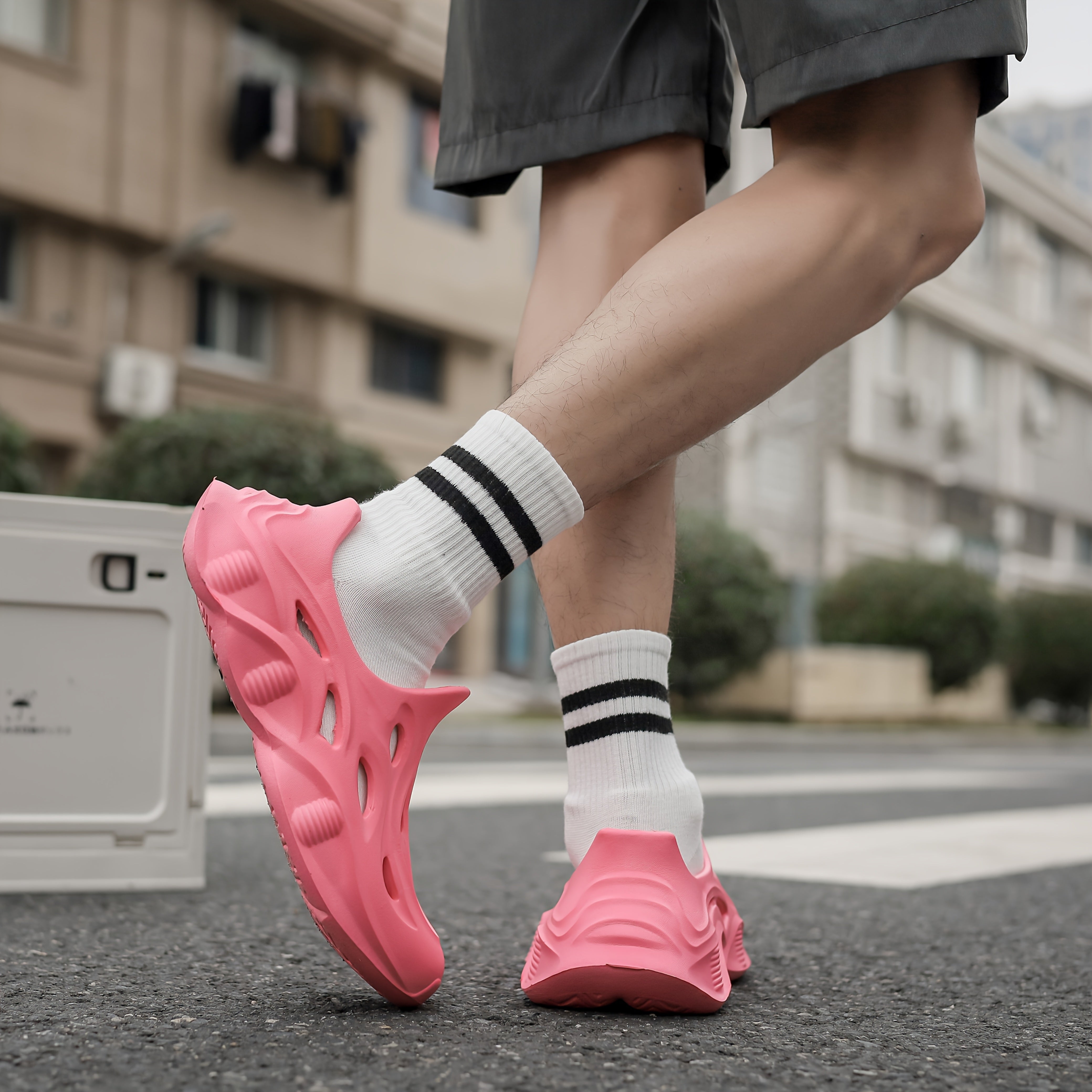 Unisex EVA Slides Thick Sole Breathable Beach Summer Slippers