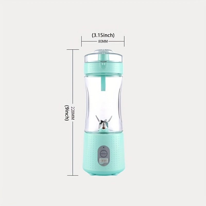 Licuadora portátil recargable USB, sin BPA, para viajes, deportes y cocina