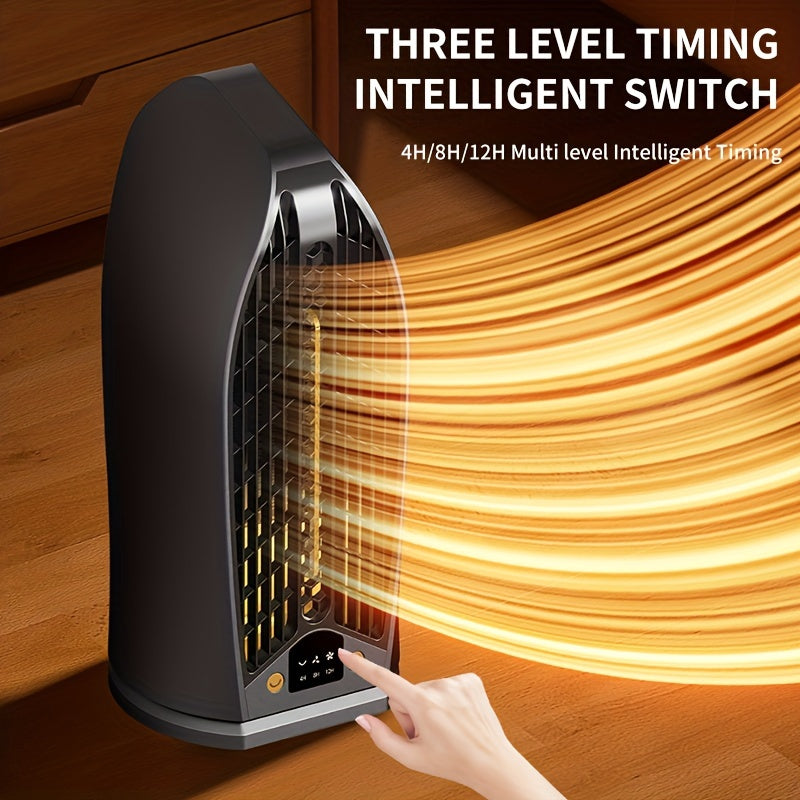 Портативный керамический обогреватель для помещений с функцией колебания и защитой от перегрева