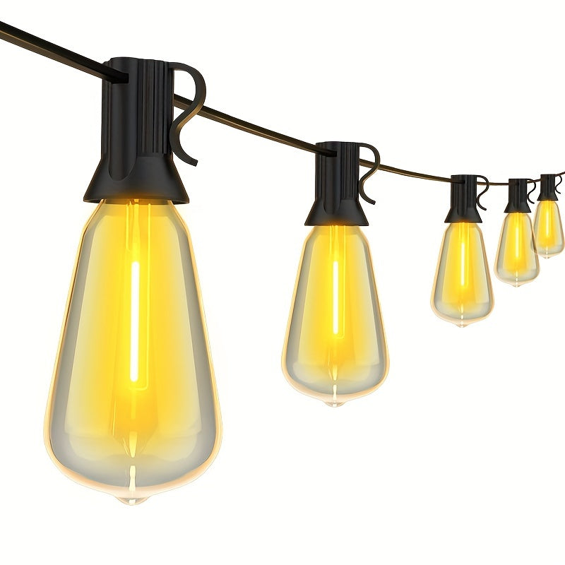 Shatterproof LED String Lights 9.75m 15.24m Warm Glow Outdoor Decor European Plug