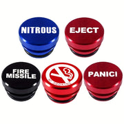 Alüminiy avtomobil ro‘zg‘or qopqog‘i changga qarshi, chiqarish tugmasi, bezakli, ko‘pchilik transport vositalariga mos keladi