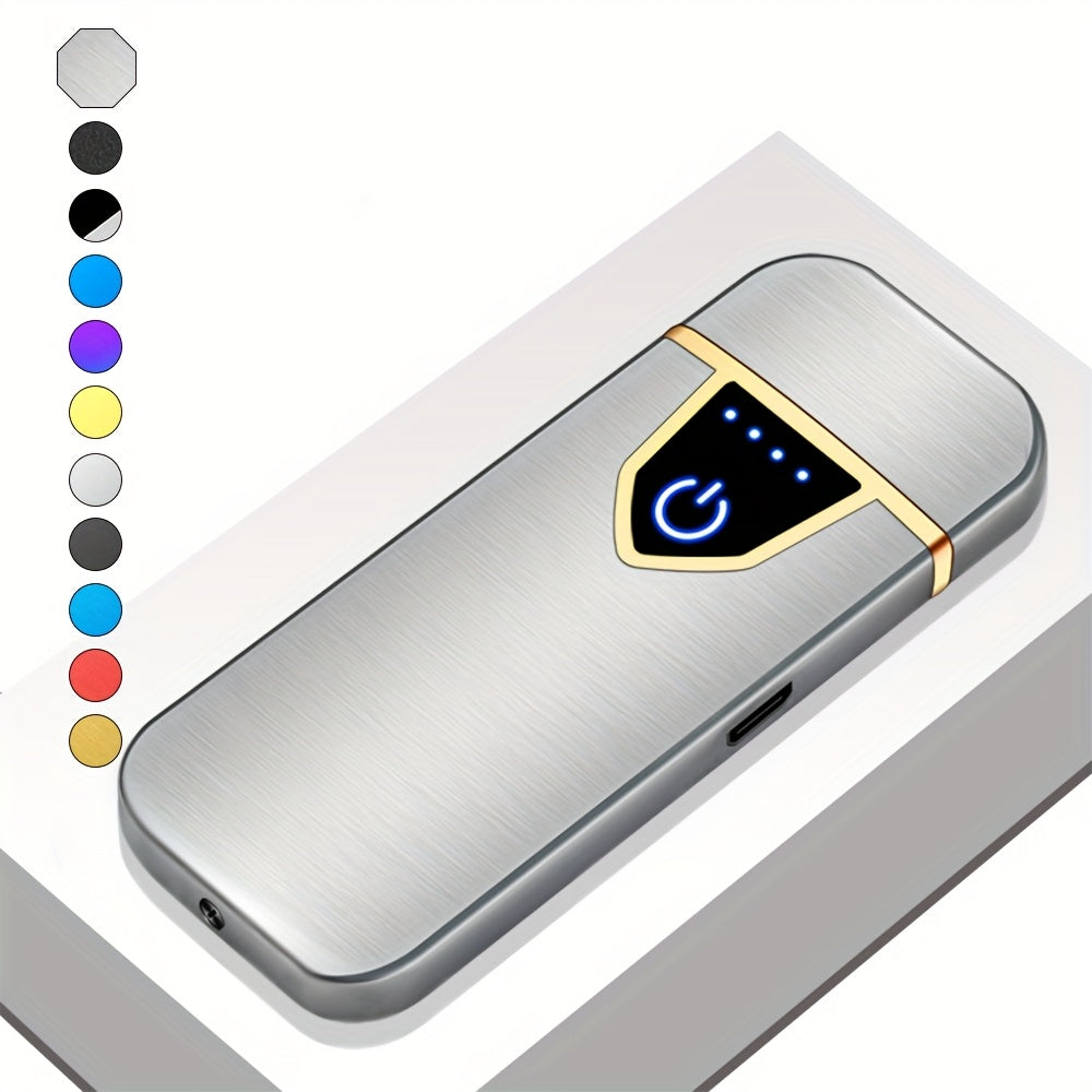 Outdoor Reusable USB Rechargeable Arc Lighter Windproof Igniter