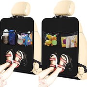 Kids Waterproof Car Seat Protector with Pockets and Easy Installation