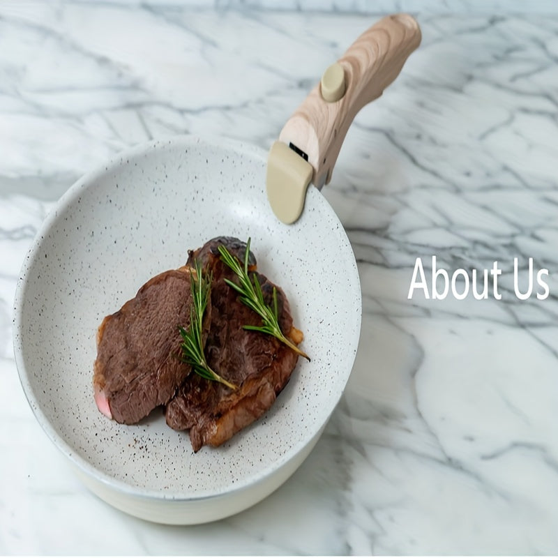 Juego de utensilios de cocina para hogar y camping, ollas antiadherentes para leche y sopa, tapas de silicona