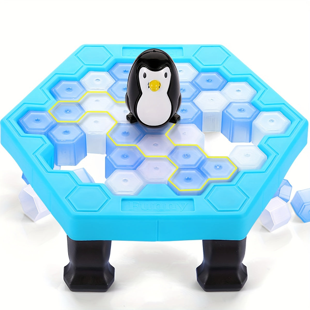 Educational Family Board Game for Kids Ages 3 Plus Penguin Rescue Plastic Durable Non-Toxic