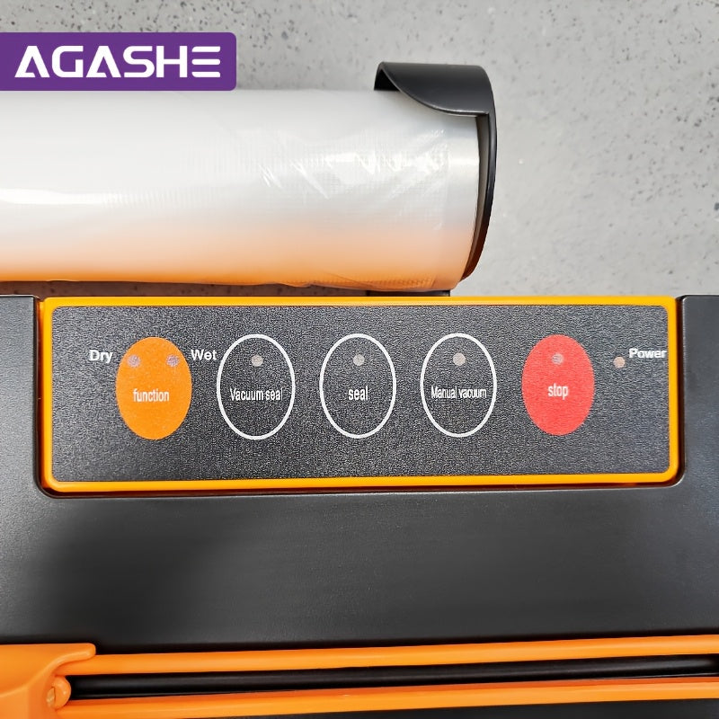-70Kpa choʻzilish kuchi va 32cm sumka sigʻimi bilan yuqori tezlikda avtomatik vakuum yopishtiruvchi, kesish asbobi bilan. Uy/oshxona uchun oziq-ovqatning yangi holatini saqlash uchun bitta bosish bilan ishlash. Muhim oziq-ovqat