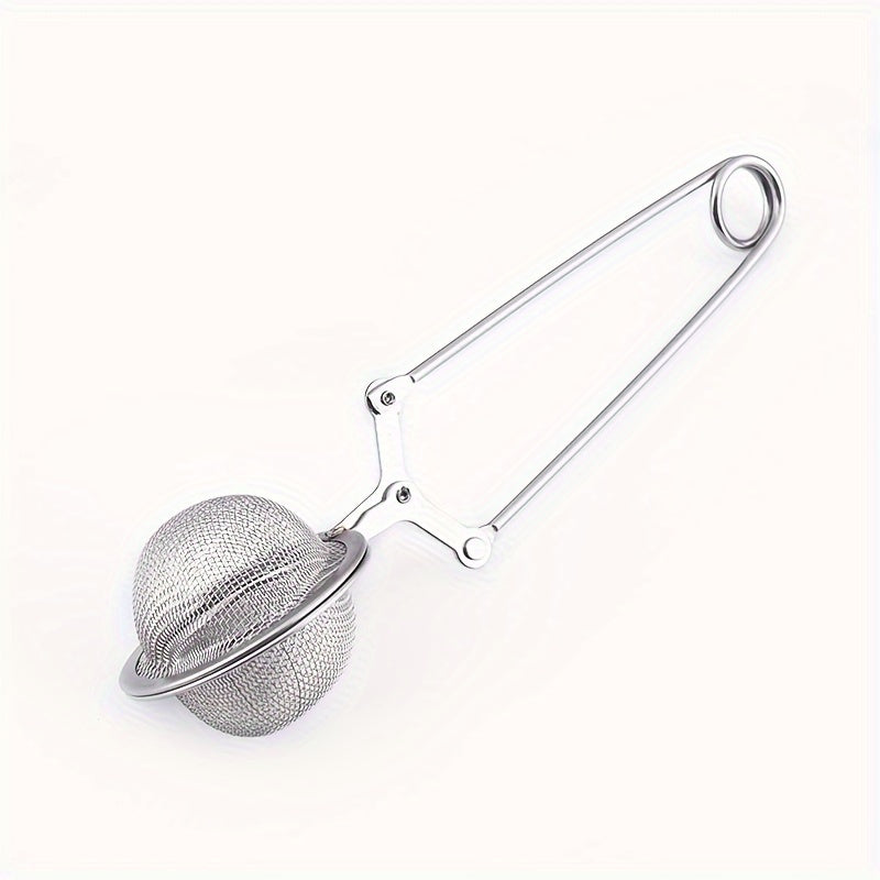 Premium Stainless Steel Tea Ball Infuser with Handle for Loose Leaf Tea