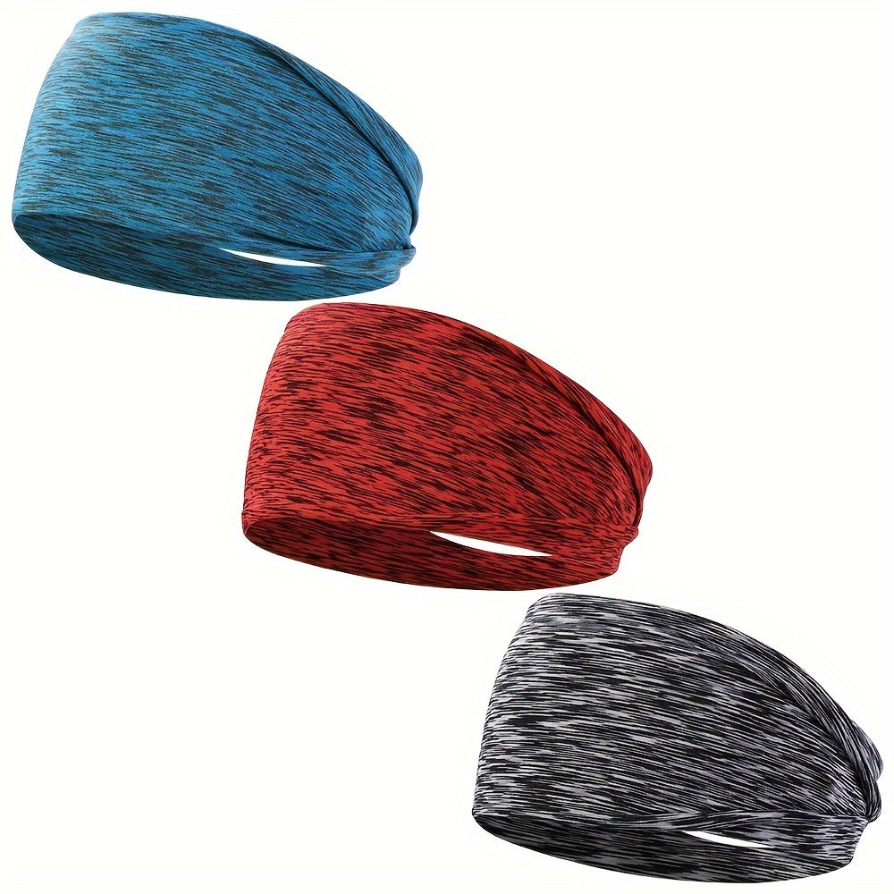 Uniseks polyesterli teri chiqaruvchi chiziqli boshqalari 3-to'plam yugurish, sport zalida, yoga uchun