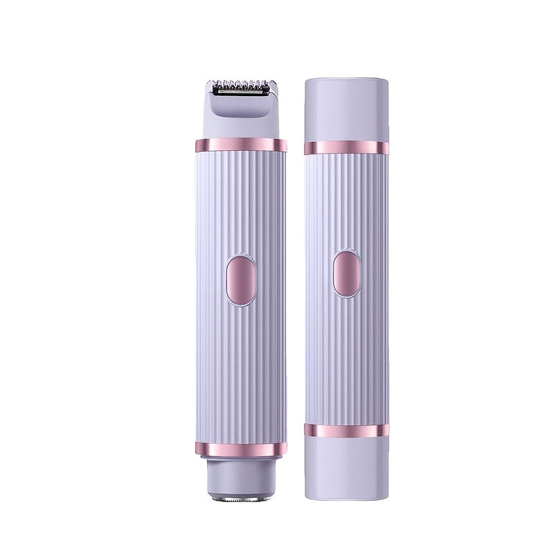 Afeitadora eléctrica para mujer para rostro, cuerpo, bikini, cejas, inalámbrica, recargable
