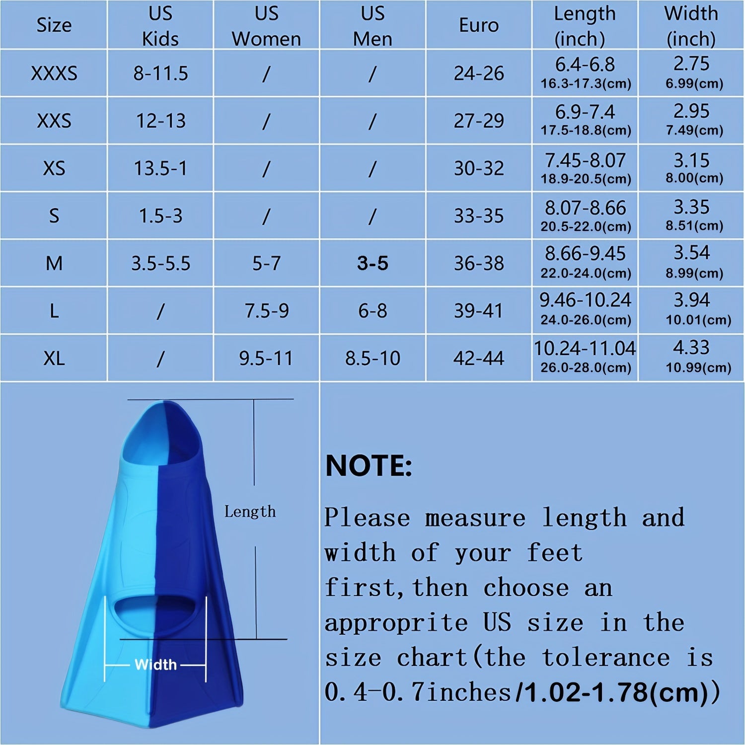 Kids Silicone Swim Fins for Beginners Full Foot Mixed Color