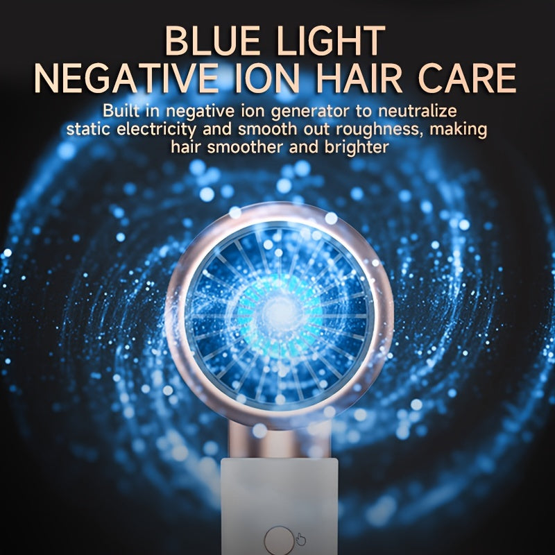 2000W Wall-Mounted Hair Dryer for Hotels No Drilling Installation 5 Modes Cold Hot Air