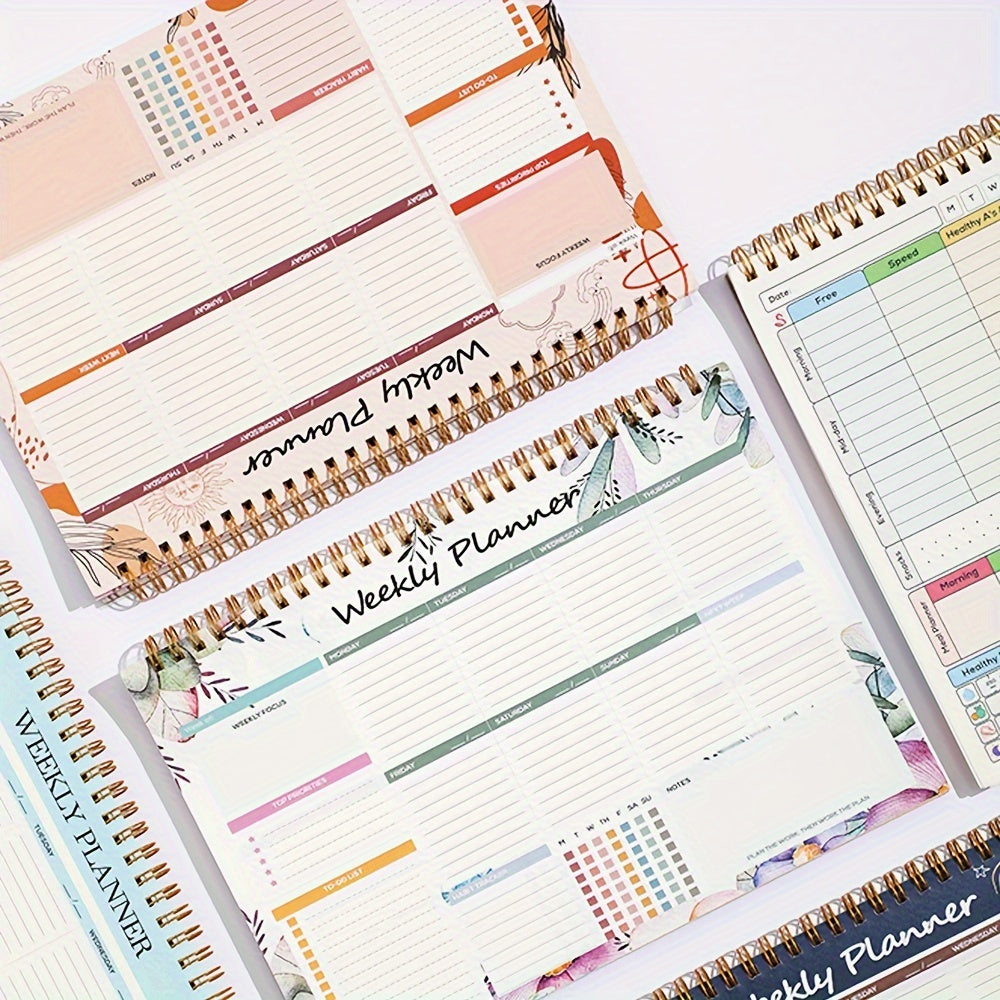 Adult Weekly Planner with 52 Tear-Off Sheets Calendar Organizer