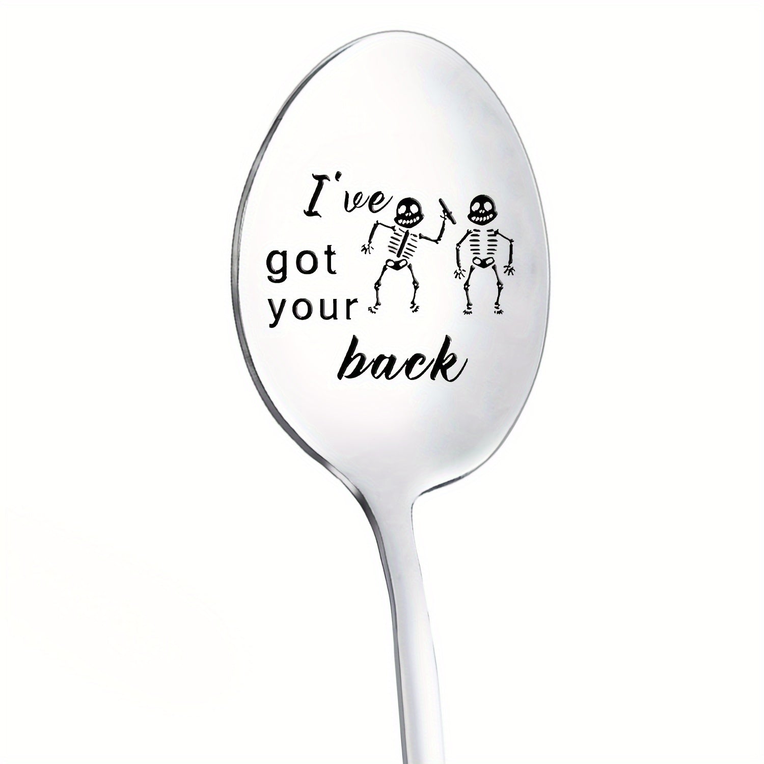 Pair of Stainless Steel Spoon Sets for Holidays and Birthdays, Elegant Tableware