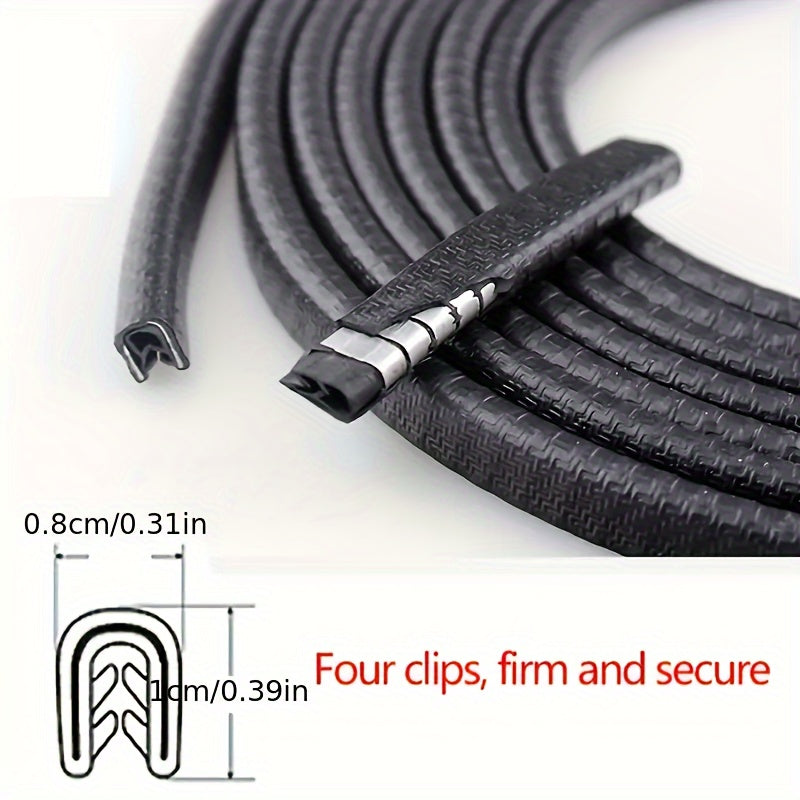 Car Edge Scratch Protector - 5M Steel Auto Door Guard Trim Store