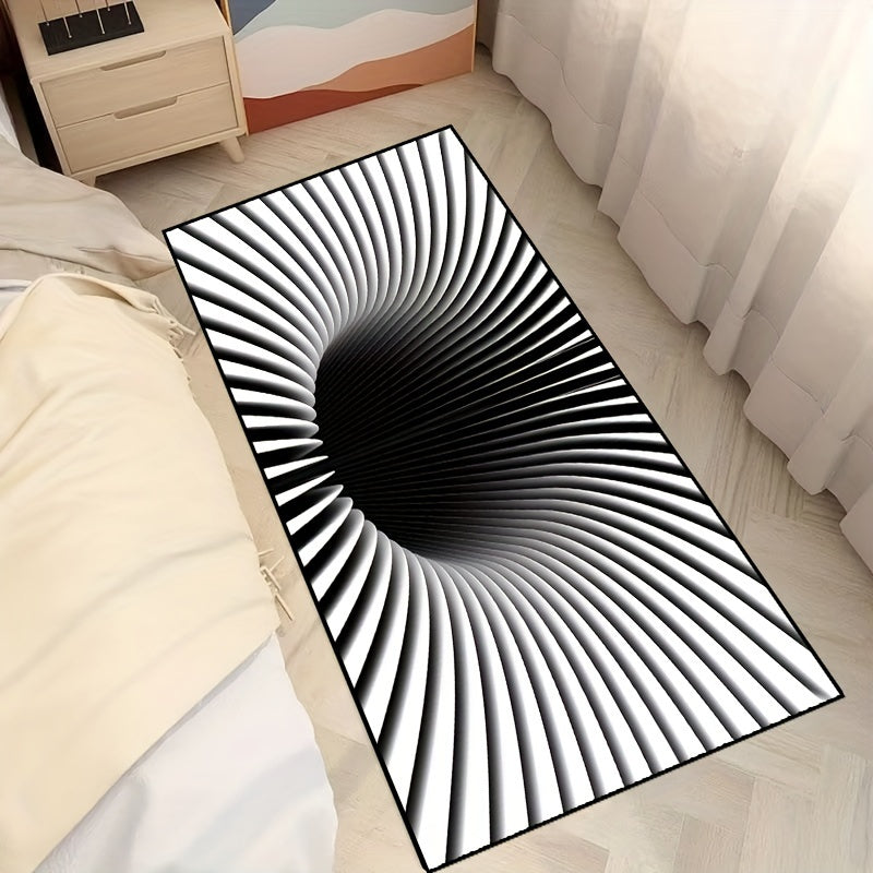 Bathroom and Floor Mat Absorbent Polyester Non Slip for Living Room and Entrance