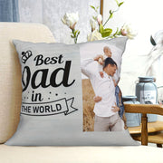 Personalized Dad Photo Pillowcase for Father's Day Christmas Birthday Gift Home Decor
