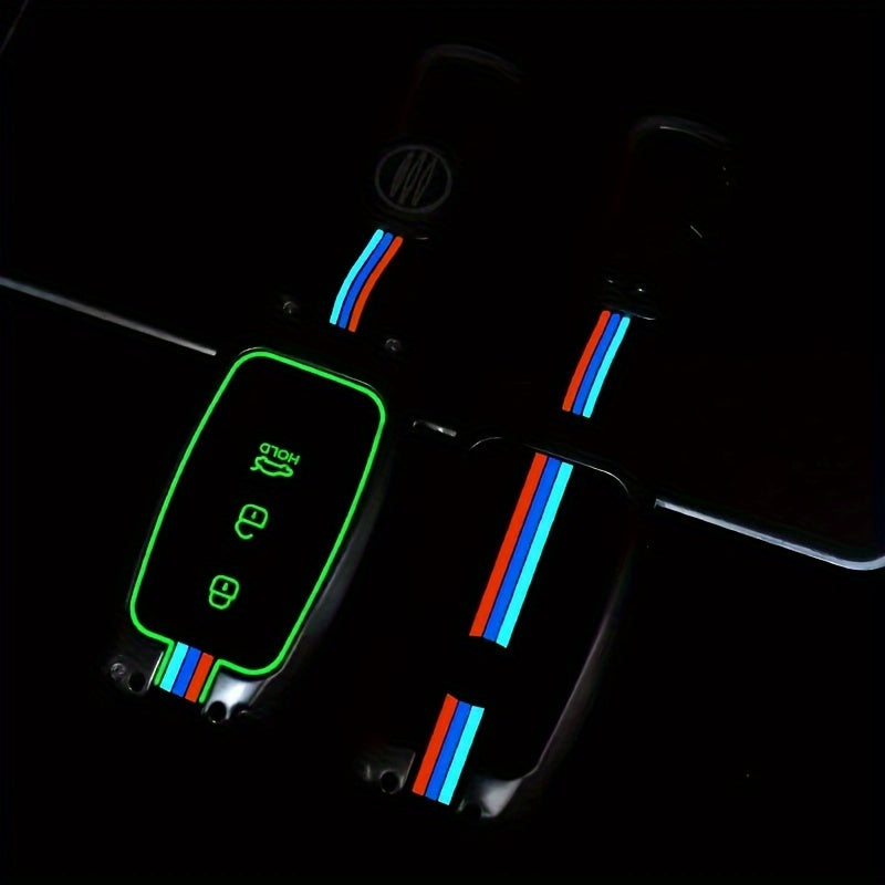 Car Key Case Cover for Multiple Vehicles 2/3/4 Button Keychain