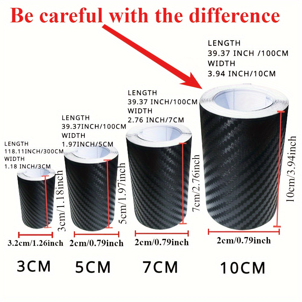 Nano uglerod tolasi avtomobil stikerlari transport vositalarini himoya qiladi va suv o'tkazmaydigan, avtomobillar, mototsikllar va velosipedlar uchun mos keladi.