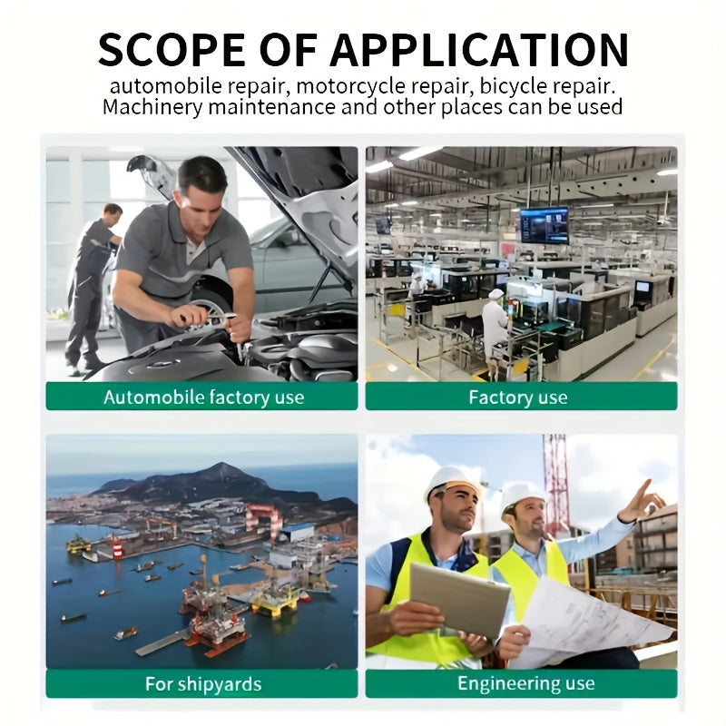 Premium Auto Repair Kit Stainless Steel Tools for Mechanics Boat Use