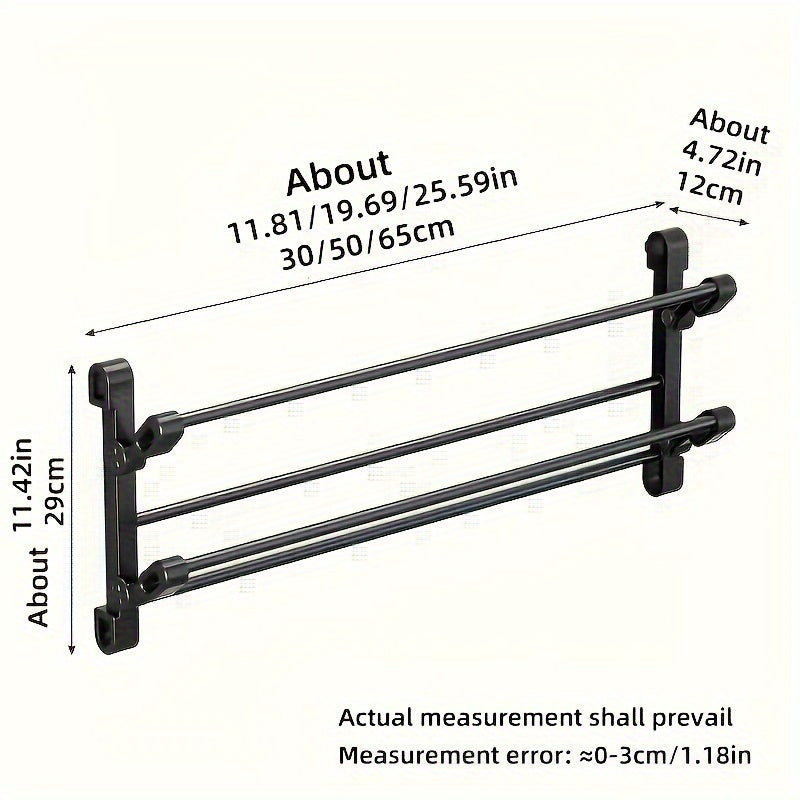 Kichik devorga o'rnatiladigan poyabzal tokchasi, burg'ulash talab qilinmaydi, uyda foydalanish uchun mo'ljallangan, turli xonalar va talabalar yotoqxonalari uchun ideal.