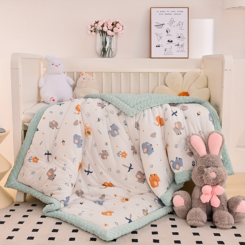 Bolalar uchun qulay multfilm dinozavr uyqu sumkasi, allergiyaga qarshi samoviy. Yumshoq, iliq va mashinada yuvish mumkin. Oq rangda rang-barang dinozavr naqshlari bilan, o'g'il va qizlar uchun mukammal. Polyesterdan tikilgan dizayn.