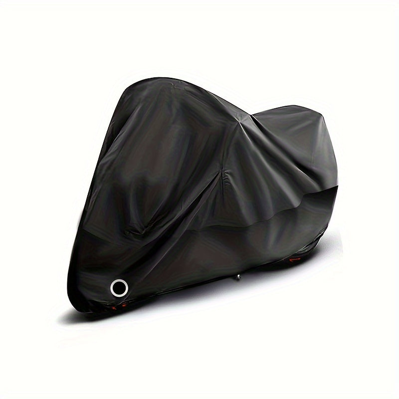 Motorcycle Cover Thick 190T Polyester Waterproof Weatherproof Safety Keyhole