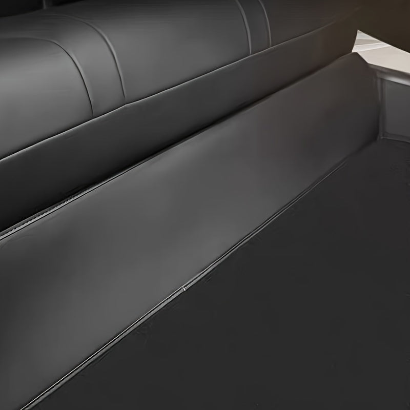 Rear Seat Cushion Protector and Kick Pad PU Leather for Model 3 and Y