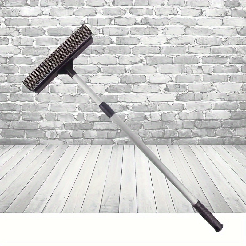 Shisha tozalash kombosi: 1 dona, 2-in-1 qirqish va yuvish uchun. Uzoq tutqich, ikki tomonlama derazalar, shisha pollar va boshqalar uchun. Squeegee va qirqgichlarni o'z ichiga oladi. Avtomobillar, uy tozalash va boshqalar uchun mukammal.