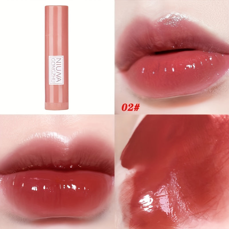 Women Waterproof Moisturizing Lipstick Set with 3 Colors Long-Lasting