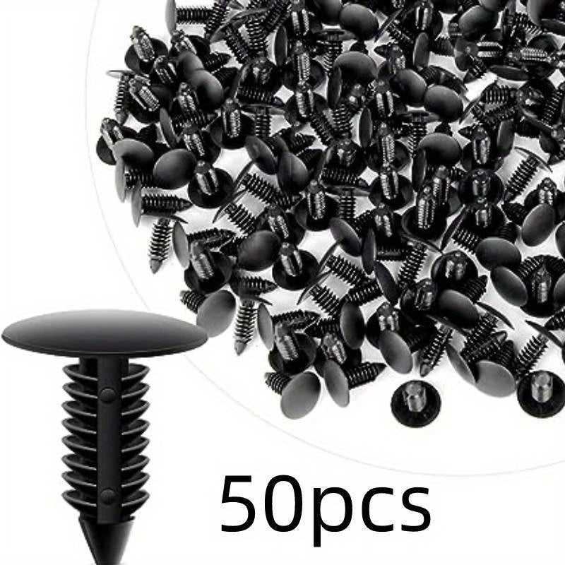 Plastic Bumper Fastener Rivet Clips 7.5mm Hole Auto Body Retainers 50/100/200/300/500pcs