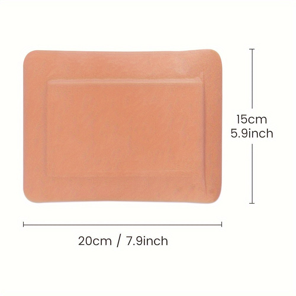 10pcs Organic Self-Adhesive Castor Oil Packs for Home Spa Treatment No Wash Leak-Proof