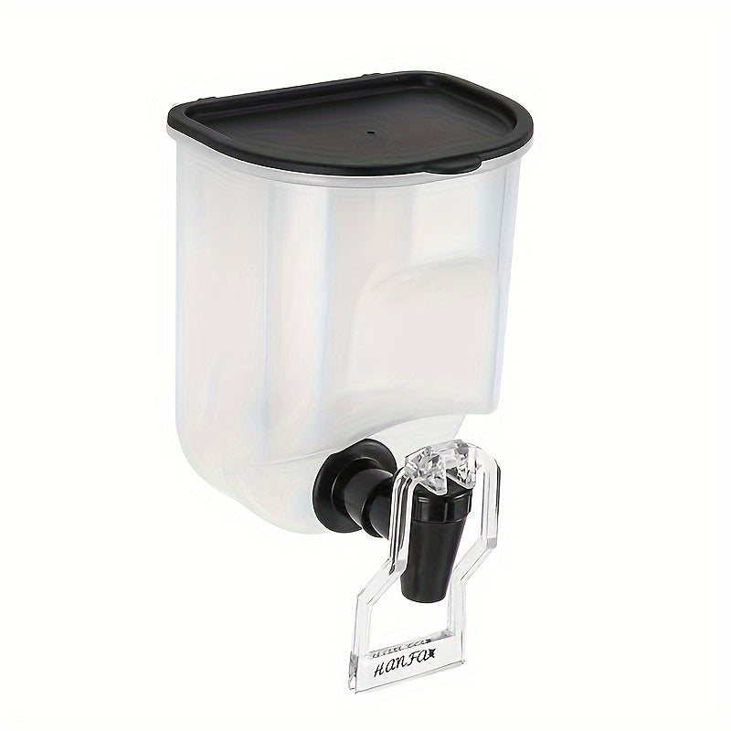 Manual Wall-Mounted Mouthwash Dispenser No Electricity Needed Durable Plastic