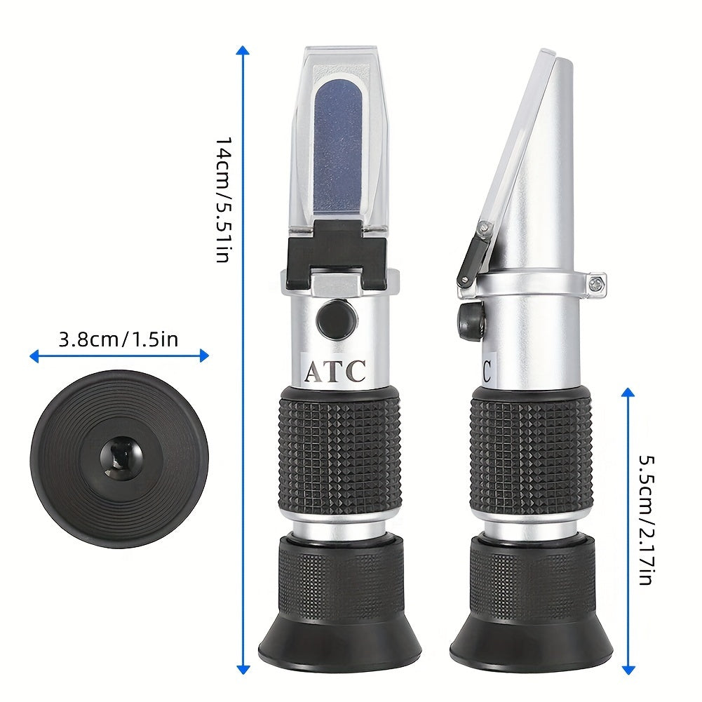 Handheld Honey Refractometer Sugar Content Meter Brix 58-90% for Beekeepers