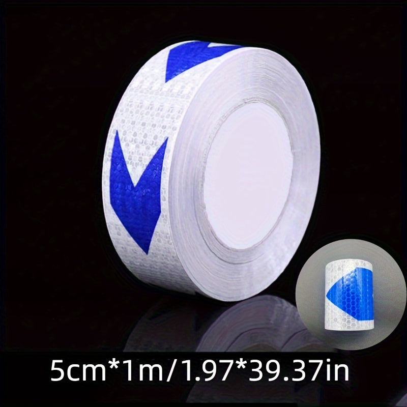 Reflective Safety Stickers Paper Material Warning Stripes for Vehicles Bicycles