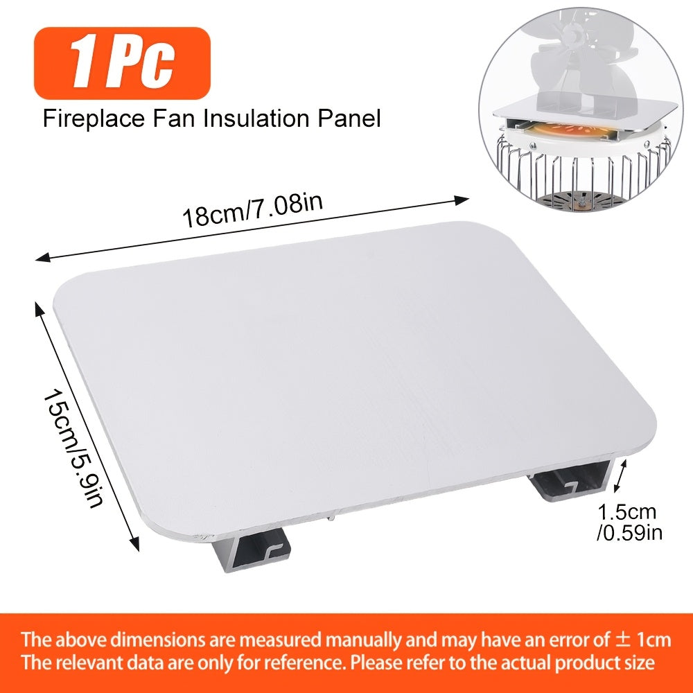 Insulation Board for Stove Fans High Temperature Safe Burner Heater Fit