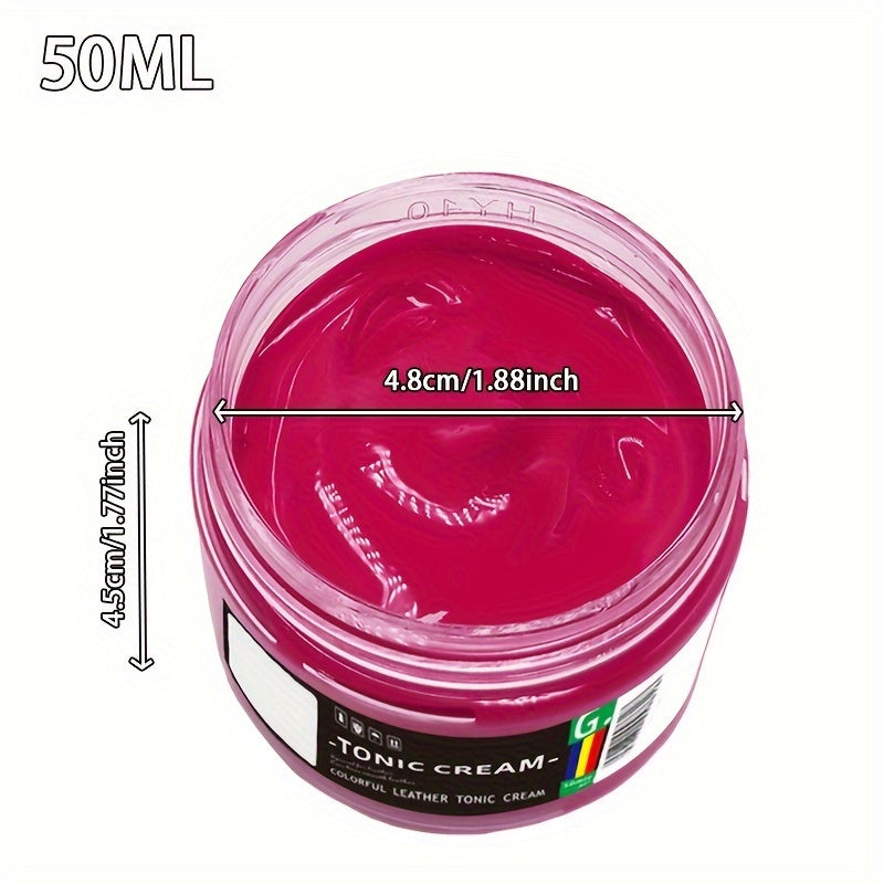 Leather Repair Paste 50ML for Sofa Shoe Car Leather Color Restoration