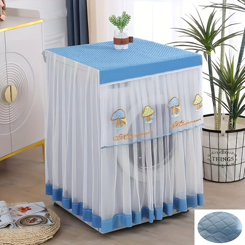 Universal Polyester Washing Machine Cover for Front Load Dryer Dustproof Sunproof