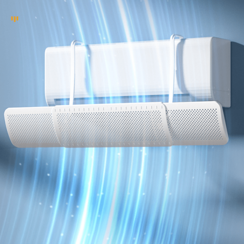 Moslashuvchan plastmassa konditsioner ventili, havo aylanishini yaxshilash uchun, yashash xonasi, ofis, do'kon