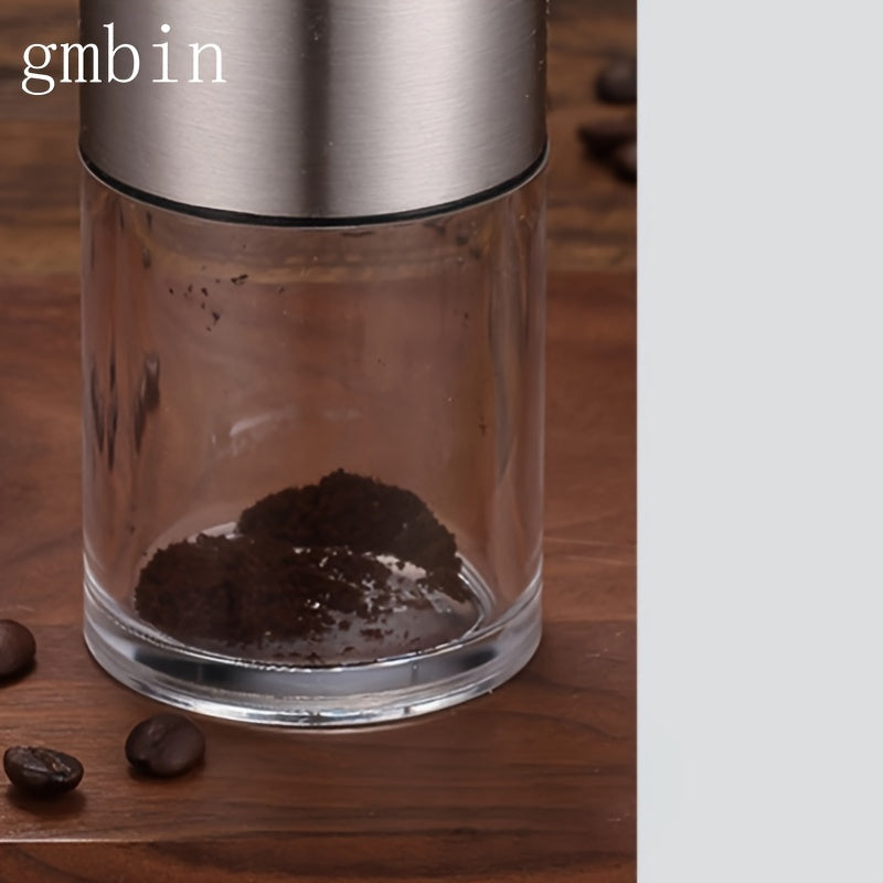 Manual Coffee Bean Grinder for Home Use, Hand Operated, Compact and Durable