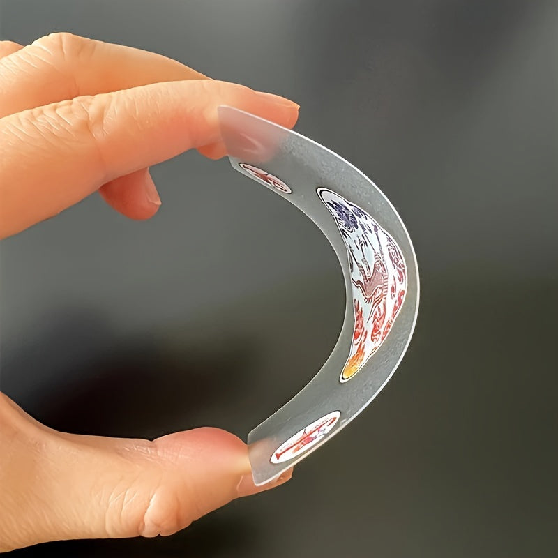 Waterproof Transparent Plastic Playing Cards with Crystal Design for Adults 14+