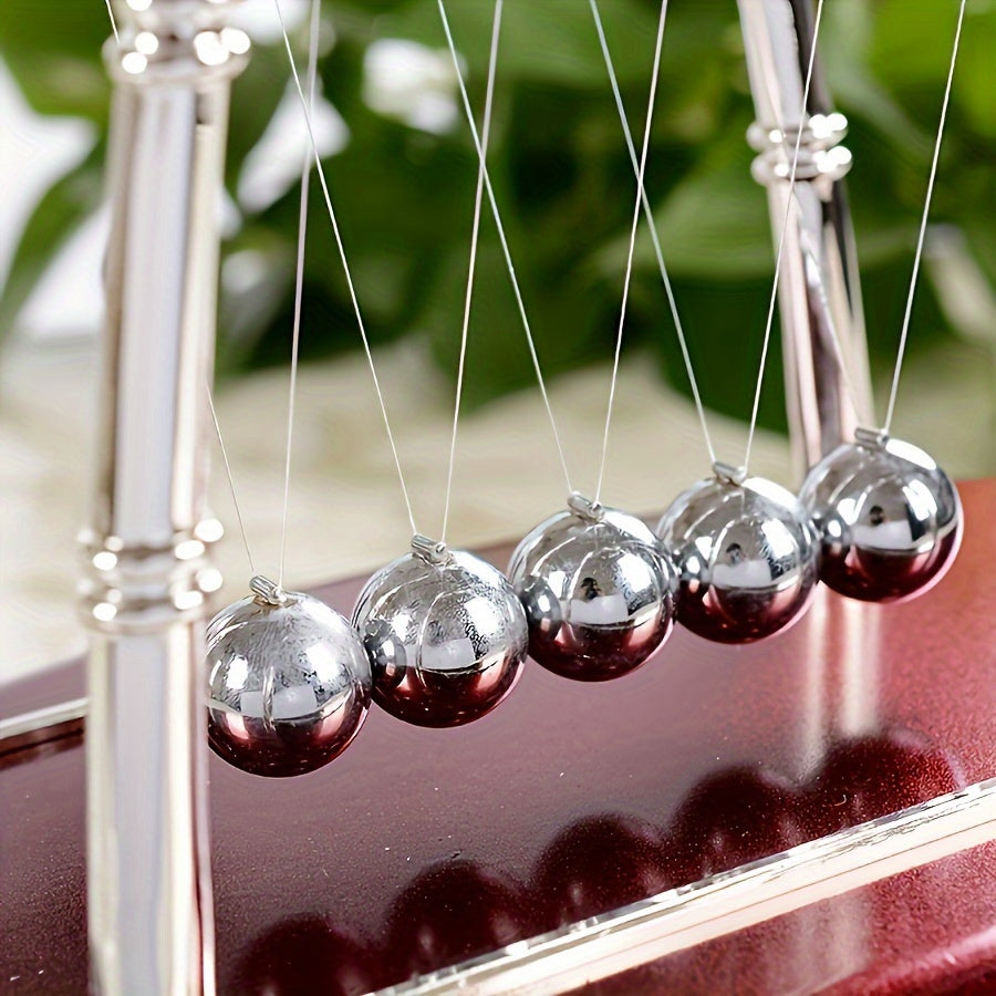 Decorative Plastic Newton's Cradle Ball Set for Weddings Offices and Homes