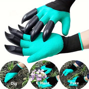 Polyurethane Garden Gloves with Claws for Digging and Planting Tear-Resistant Yard Work Safe for Men Women