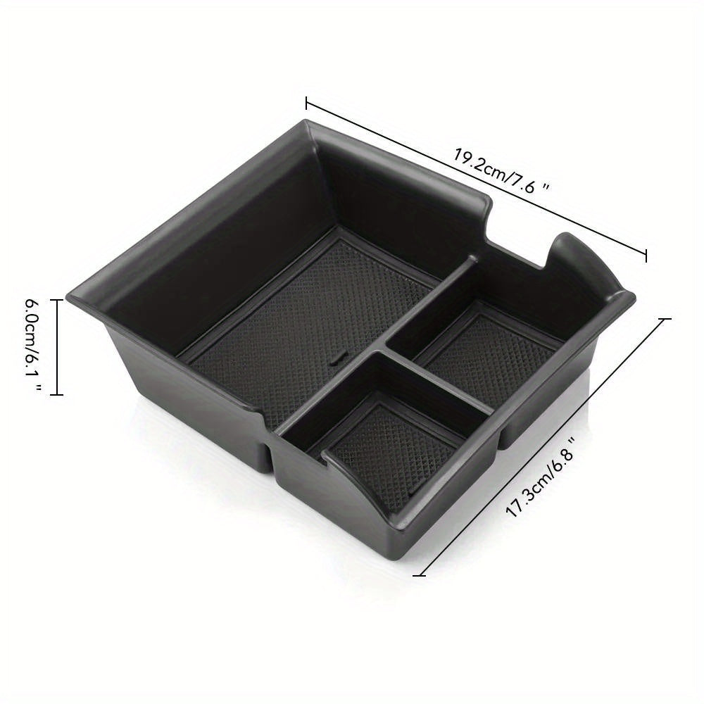Caja de almacenamiento para consola central para EV Yuan Plus bandeja organizadora interior