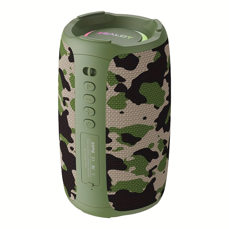 Wireless Bluetooth Speaker 20W with 3600mAh Battery Hi-Res Audio Bass Boost Stereo Surround for Smartphones Tablets Computers