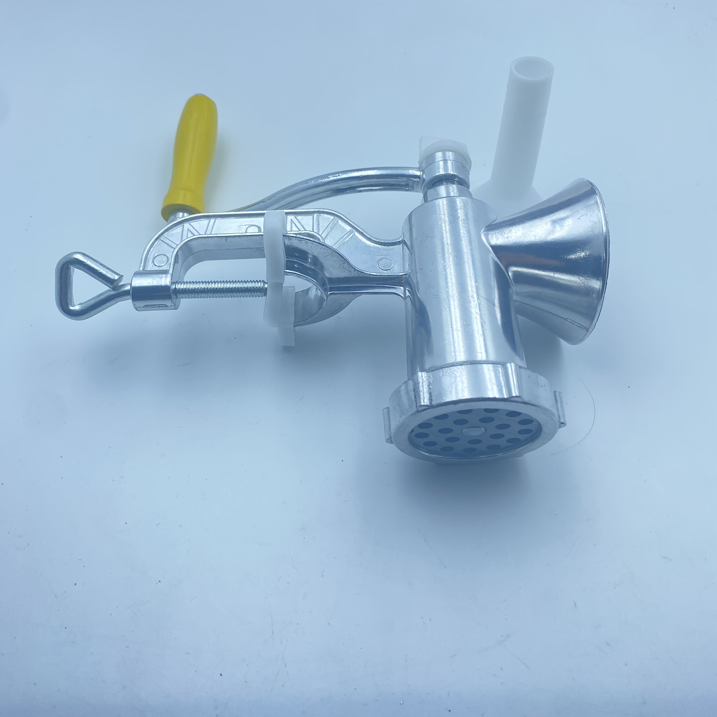 Qoʻlda ishlovchi goʻsht maydalagich, kolbasa, choʻchqa, tovuq uchun, tutqich va aksessuarlar bilan